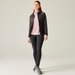 Kurtka hybrydowa damska Andreson Marl Hybrid Regatta - black/pink haze