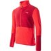 Bluza polarowa męska Cari Polartec 1/2 Elbrus - flame scarlet/chilli pepper
