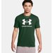 Koszulka męska Sportstyle Logo Update SS Under Armour - Forest Green/White