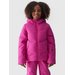 Kurtka narciarska dziewczęca TTJAF543 4F - różowy