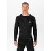 Longsleeve męski Mens Rash Longsleeve Net Camo 2 Pitbull West Coast - czarny