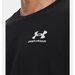 Koszulka męska Logo Embroidered Heavyweight Under Armour - Black / White
