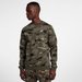 Bluza męska moro Sportswear Club Camo Crew Nike - khaki