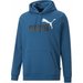 Bluza męska Essentials+ 2 Col Big Logo Hoodie Puma - niebieska