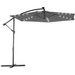 Parasol ogrodowy Modern LED 350cm Luverno - szary Parasol ogrodowy Modern LED 350cm Luverno - szary