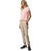 Koszulka damska Zero Rules Light SS Crew Columbia - Pink Sand