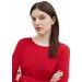 Longsleeve damski 4FSS23TLONF085 4F - czerwony