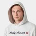 Bluza męska Core Graphic Sweat Hoodie Helly Hansen - nimbus cloud