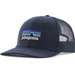 Czapka z daszkiem P-6 Logo Trucker Hat Patagonia - new navy