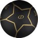 Piłka do koszykówki NBA Highlight black/gold Spalding