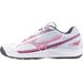 Buty tenisowe Break Shot 4 AC Mizuno - White/Pink Tetra/Turbulence