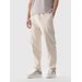 Spodnie dresowe męskie TTROM0990 4F - kremowy