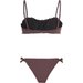 Strój kąpielowy damski Prtsidra Protest - raisin brown