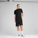 Koszulka męska Essentials Small Logo Poly Tee Puma - black
