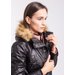 Kurtka parka damska H4Z17 KUD010 4F - czarna