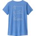 Koszulka damska Capilene Cool Daily Graphic Design Patagonia - Swelldrifter: Abundant Blue X-Dye