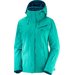 Kurtka narciarska damska Fantasy Salomon - turkusowa