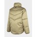 Kurtka puchowa damska H4Z22 KUDP019 4F - oliwkowa