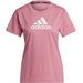 Koszulka damska Primeblue Designed 2 Move Logo Sport Adidas - różowy