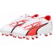 Buty piłkarskie, korki Ultra Play FG/AG Jr Puma - białe
