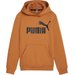 Bluza juniorska Essentials Big Logo Hooded Puma - Caramel Latte