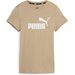 Koszulka damska Essentials Logo Tee Puma - Prairie Tan