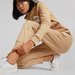 Spodnie dresowe damskie ESS Sweatpants FL Puma - dusty tan