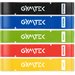 Zestaw gum oporowych do ćwiczeń 0,5-30kg 5szt Gymtek - 0,5-30kg 5szt