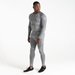 Bielizna termoaktywna męska In The Zone II Base Layer Set Dare2B - charcoal grey marl