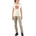 Koszulka damska Arctic Fox Fjallraven - Chalk White