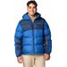 Kurtka puchowa męska Pike Lake II Hooded Columbia - Mountain Blue