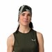 Opaska na głowę Pedroc Dry Salewa - dark olive