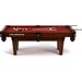 Stół bilardowy z płytą kamienną Exclusive 9 FT - brązowo-czerwony