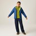 Kurtka juniorska Marizion Regatta - aviator blue(wild lime)