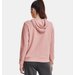 Bluza damska Rival Terry Hoodie Under Armour - różowy