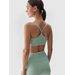 Biustonosz sportowy damski USBAF143 4F - mięta