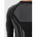 Longsleeve termoaktywny męski USEAM165 4F - głęboka czerń