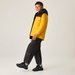 Kurtka juniorska Lofthouse Regatta - black/mustard