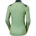Bluza polarowa damska Lifa Merino 1/2 Zip Helly Hansen - zielony