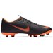 Buty piłkarskie korki Mercurial Vapor XII Academy Multi Ground Nike - czarno-pomarańczowe