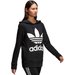 Bluza damska Trefoil Adidas Originals - black