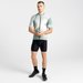 Koszulka rowerowa męska Aep Pedal II Jersey Dare2B - HdgGreen/AqGrey