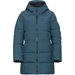 Płaszcz puchowy damski Frozen Palace Long Jack Wolfskin - aluminium blue