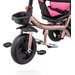 Rowerek trójkołowy 3w1 obracany Stars - rose gold