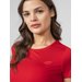 Koszulka damska H4L22 TSDF352 4F - czerwona