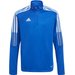Bluza juniorska Tiro 21 Training Top Youth Adidas - niebieska