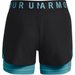 Spodenki damskie Play Up 2in1 Under Armour - Black / Glacier Blue