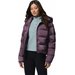 Kurtka puchowa z szelkami damska Amaze Puff Hooded Jacket Columbia - fig high shine