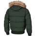 Kurtka męska Burnt Quilted Hooded Jacket Pitbull West Coast - Dark Olive
