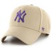 Czapka z daszkiem MLB New York Yankees '47 MVP Snapback 47 Brand - beżowy